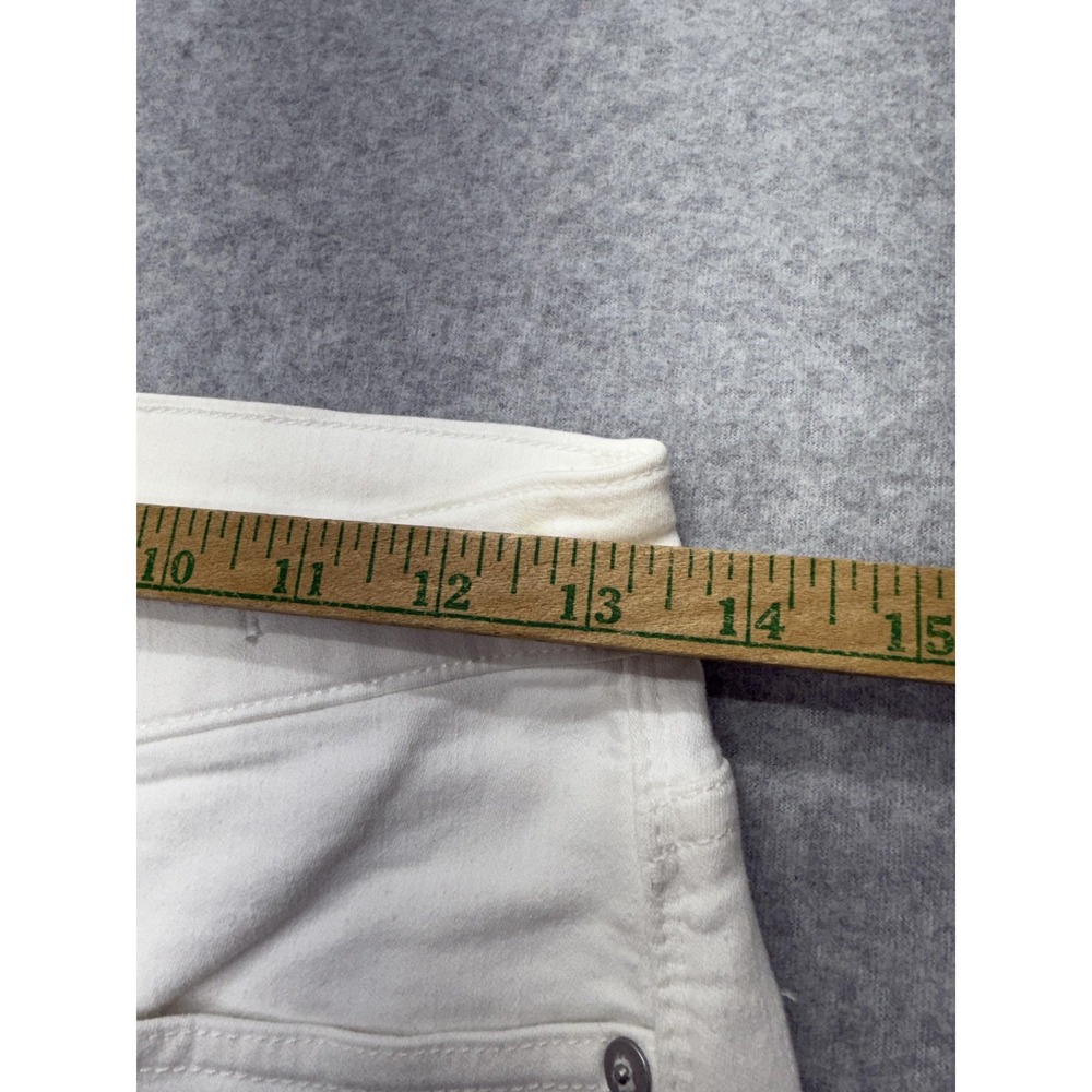 Madewell 9 Skinny Jeans Womens‎ 27x27 White Mid Rise Slim Stretch Denim H5769 - Picture 5 of 15